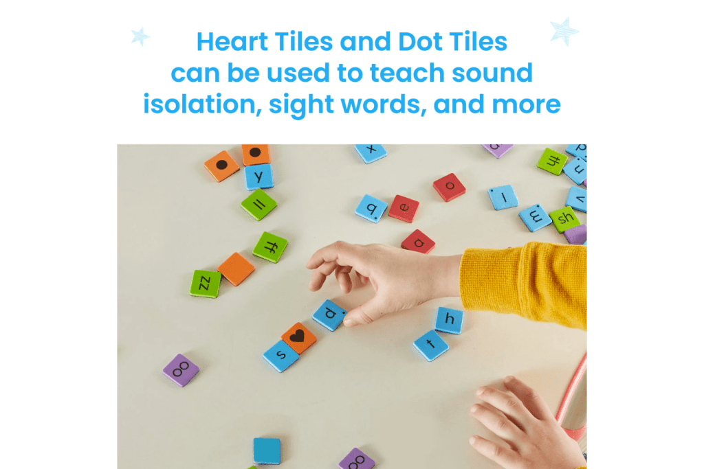 Phonics Word-Building Magnetic Tiles