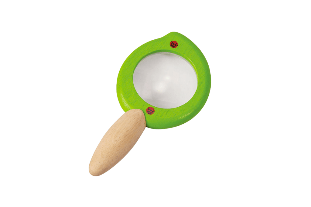 Plan Toys Leaf Magnifier, plan toys magnifying glass, magnifying glass for kids, small magnifying glass, Toronto, Canada
