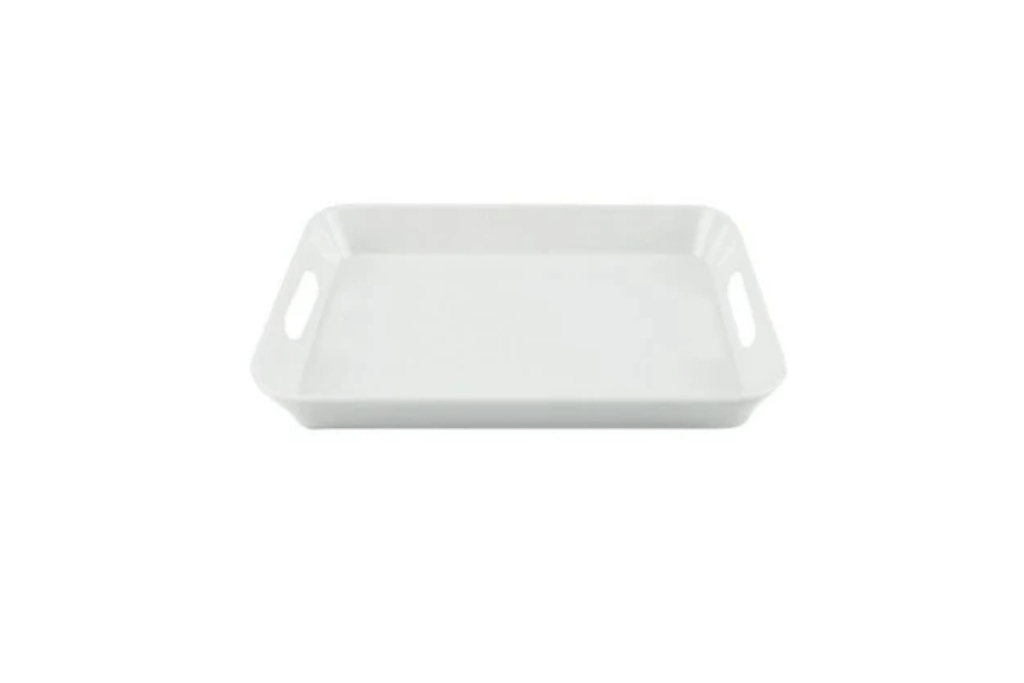 Plastic Tray with Cutout Handles (Small or Large)