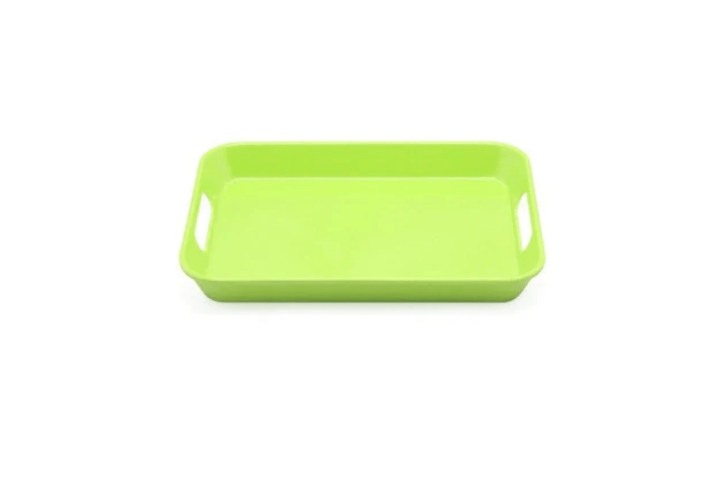 Plastic Tray with Cutout Handles (Small or Large)