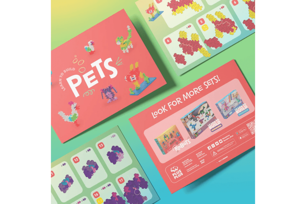 Plus-Plus Learn To Build - Pets