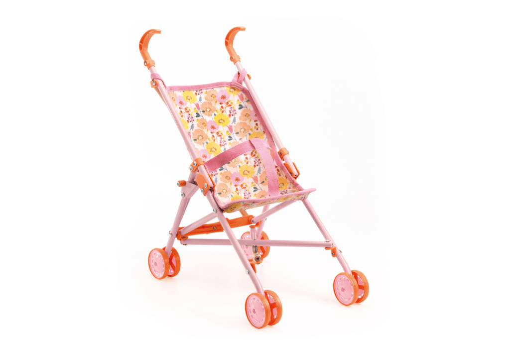 Ilo Blue - 44cm Pomea Doll Strollers (Two Styles Available)