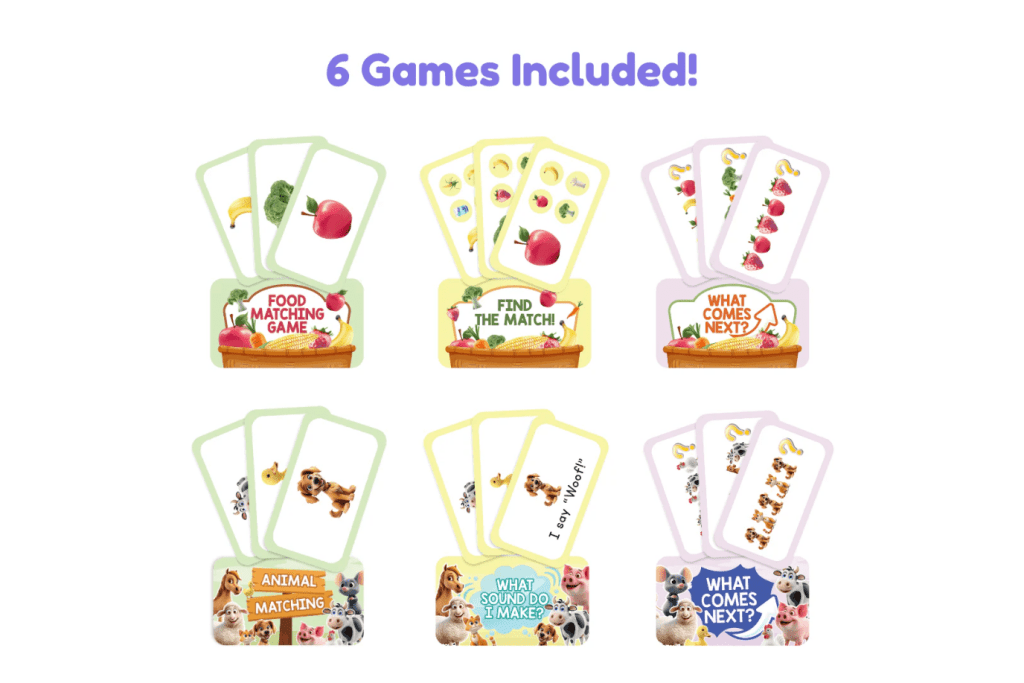 Popplers Farm & Food Game [The Fidget Company] (Ages 18 months+)