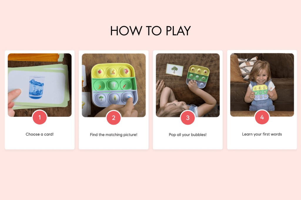 Popplers Farm & Food Game [The Fidget Company] (Ages 18 months+)