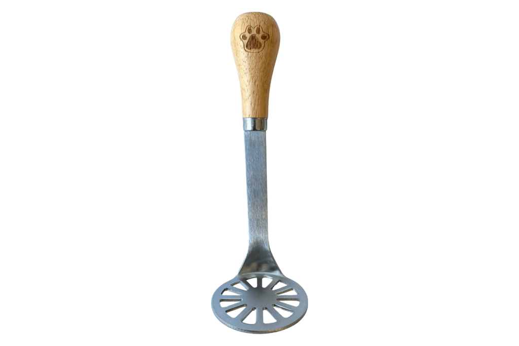 Toddler Potato Masher, The Montessori Room Toronto, Canada, Montessori practical life materials, toddler kitchen materials, toddler kitchen supplies, toddler potato masher
