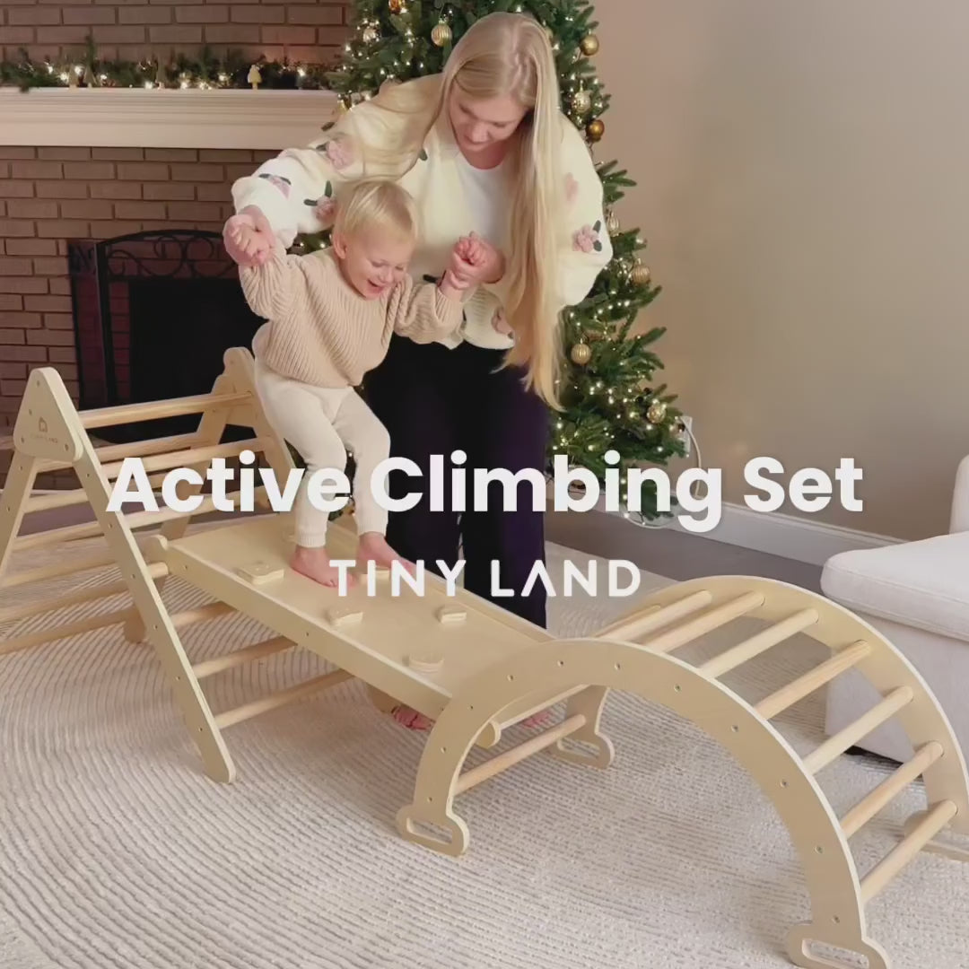Pikler Triangle Climbing Bundle