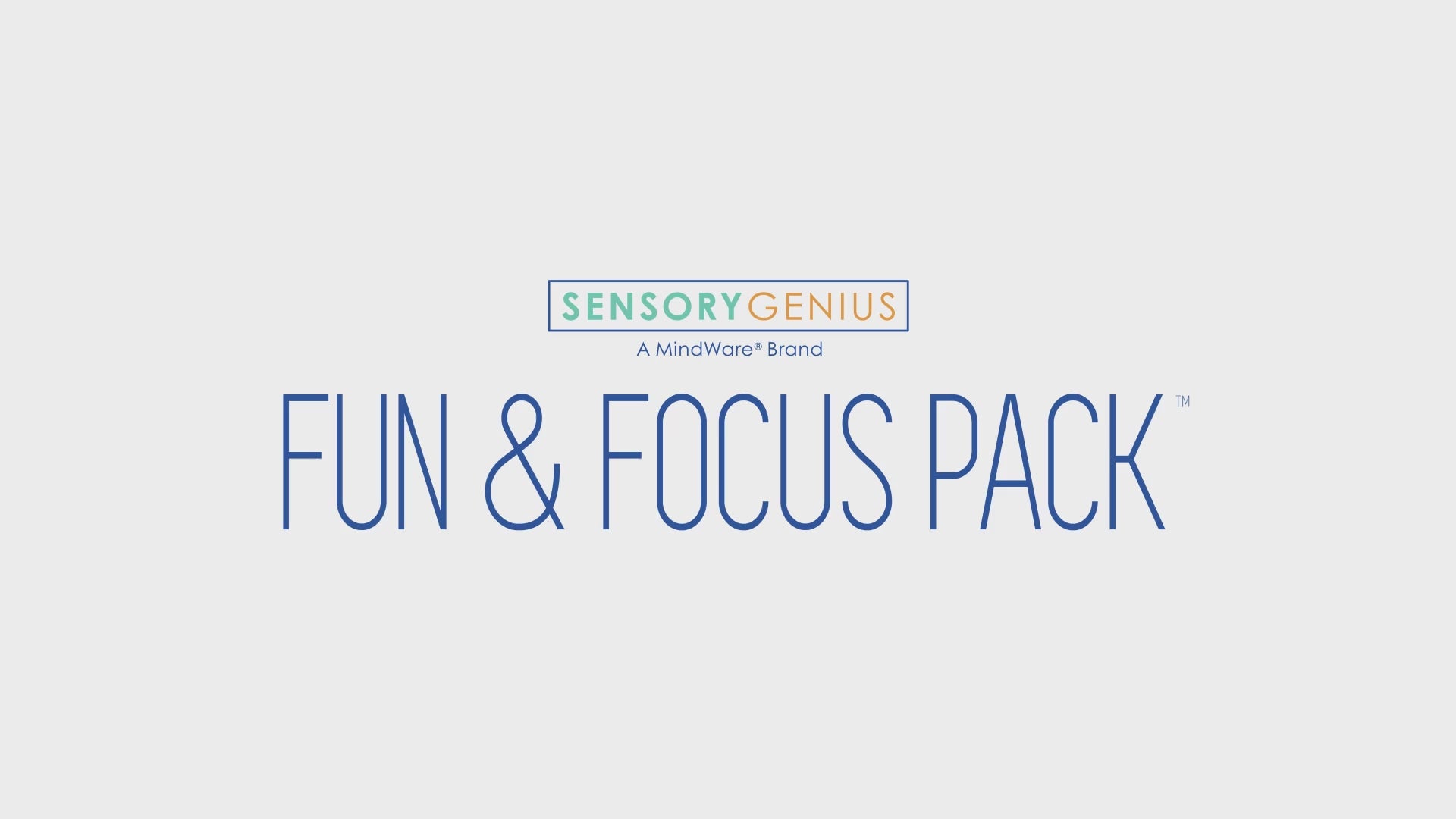 Fun and Focus Fidget Packs