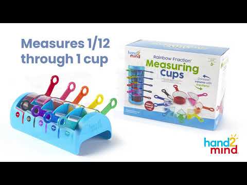 Rainbow Fraction® Measuring Cups (Set of 4)