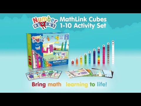 Numberblocks Mathlink Cubes - 1-10 Math Activity Set