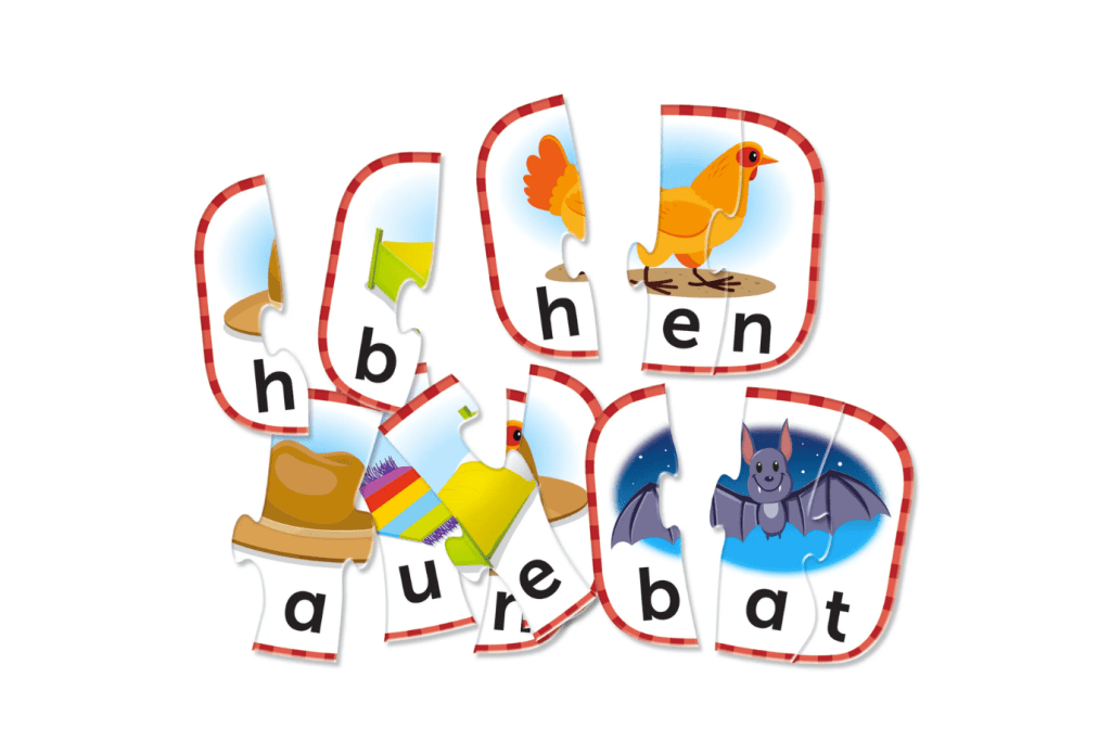 Puzzle Cards - 3 Letter Words