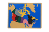 Puzzle Map of Canada