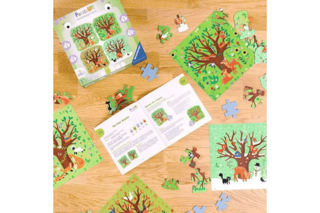 Puzzle UP! Four Seasons - 12, 16, 20 and 24 Piece Puzzles