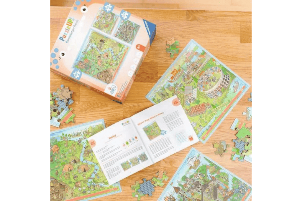 Puzzle UP! History - 100, 121 and 144 Piece Puzzles