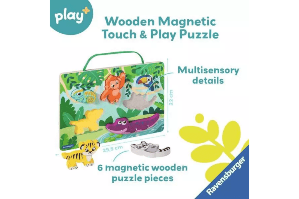 Ravensburger Wooden Magnetic Touch and Play Puzzle