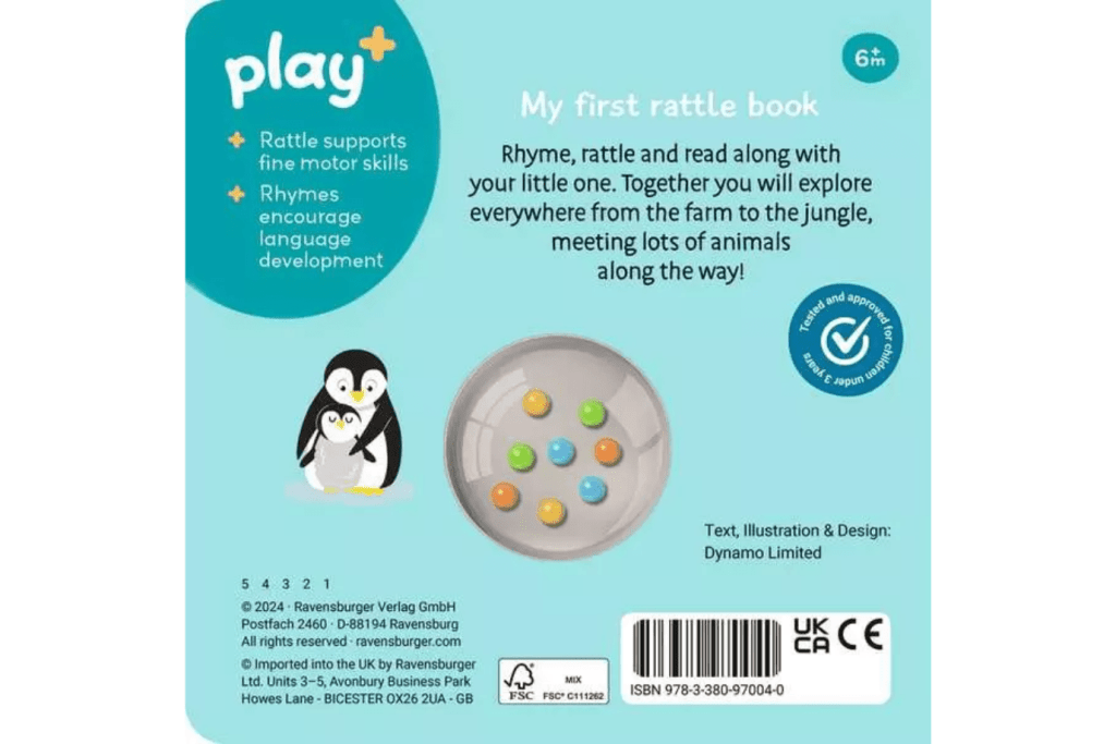 Ready, Steady, Shake: First Animals Book