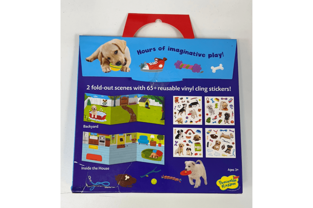 My Pet Puppy - Reusable Sticker Activity Set - Damaged Packaging - FINAL SALE