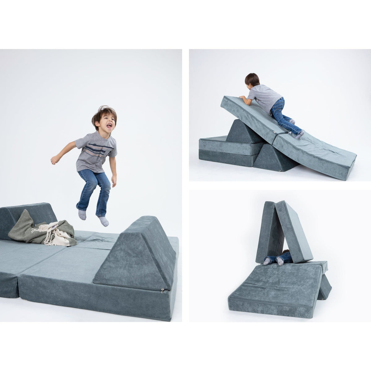 Go Coconut Canadian Play Couches, Furniture and Toys Play couch The Half-Coconut Play Couch