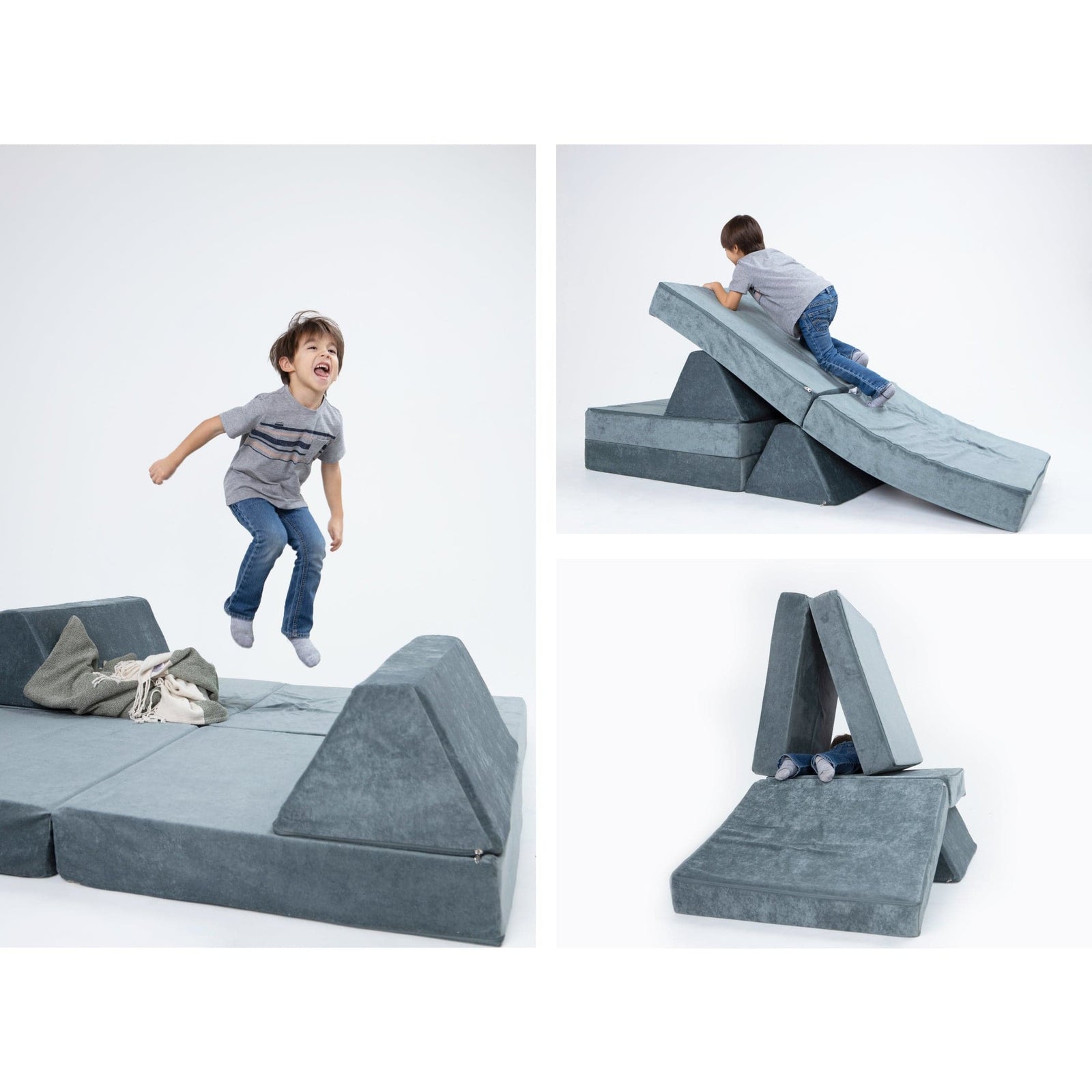 Go Coconut Canadian Play Couches, Furniture and Toys Play couch The Half-Coconut Play Couch