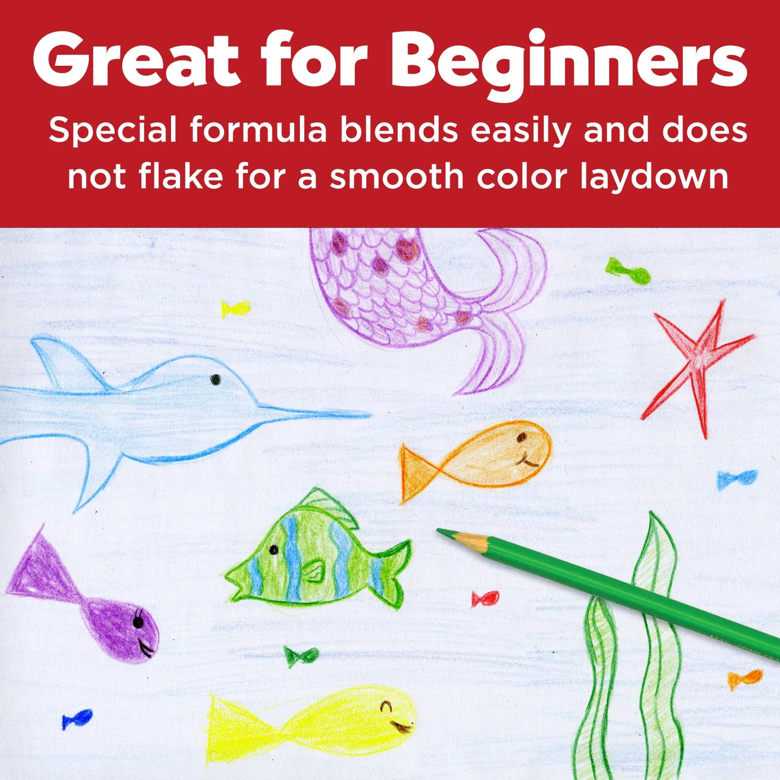 Faber-Castell Triangular Colour EcoPencils - 12 Assorted Colours