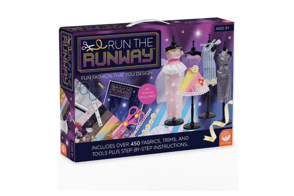 Run The Runway, Mindware, gifts for children interested in fashion design, gifts for little designers, unique gifts for children, The Montessori Room, Toronto, Ontario, Canada