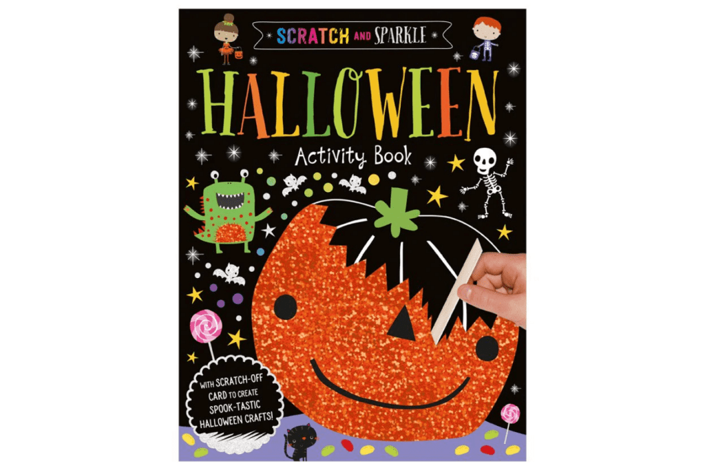 Scratch and Sparkle Halloween Activity Book
