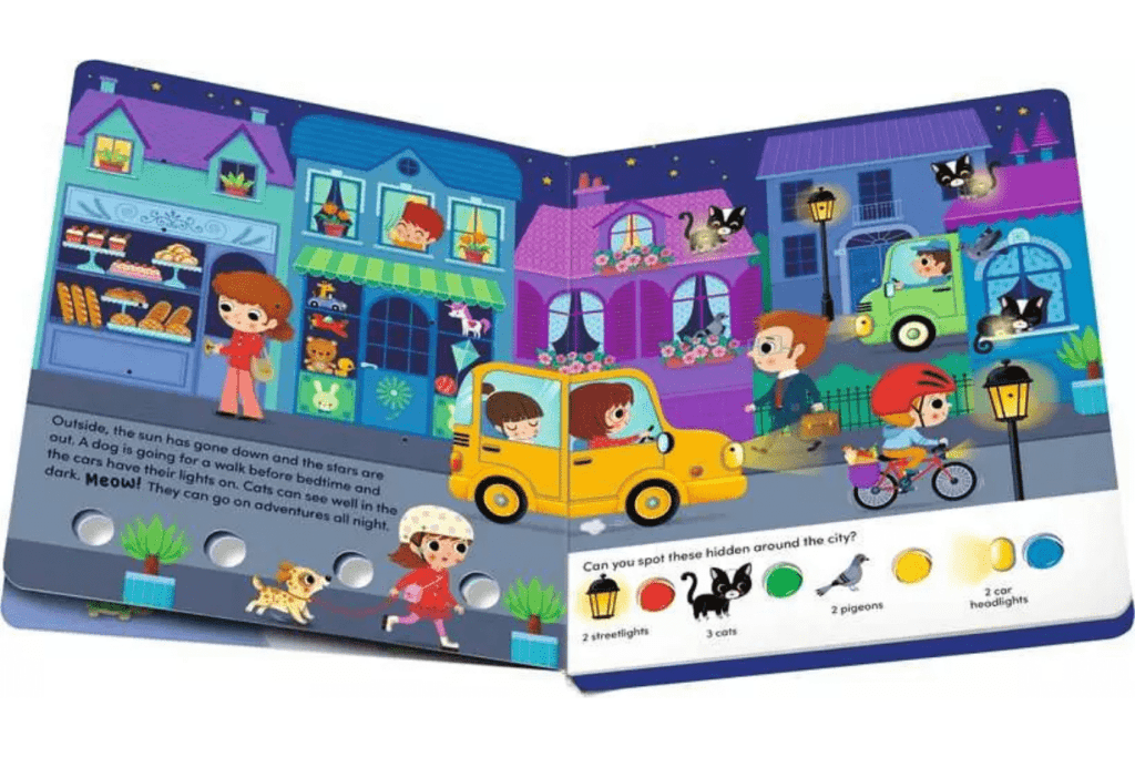 Search and Shine: In the Night Book