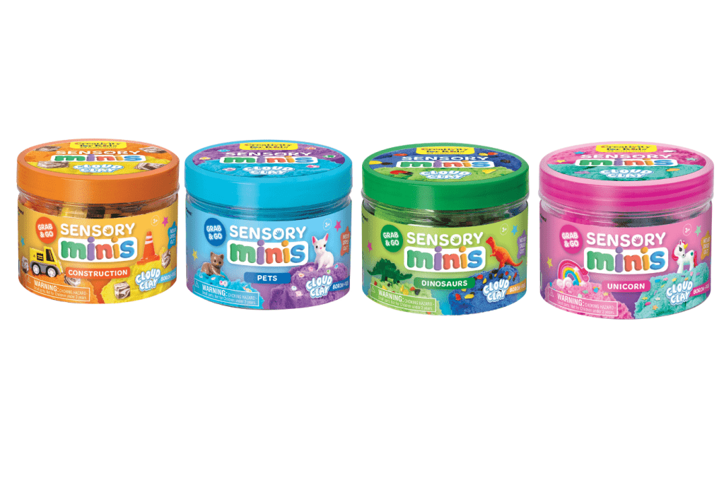 Faber-Castell Sensory Minis, Sensory play for kids, sensory jar for kids, sensory play kit, sensory bin for kids, sensory bin ideas, Toronto, Canada