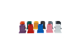 Set of 11 Coloured Pencil Holders