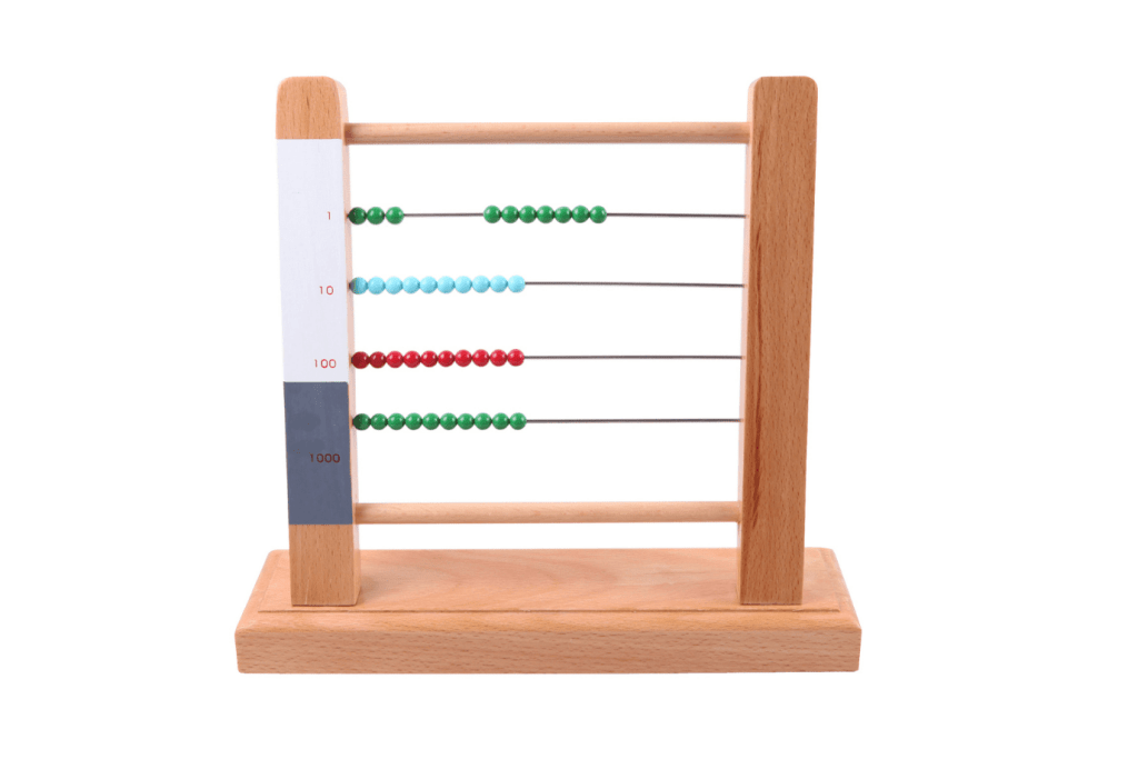 Small Bead Frame, Montessori Math Materials, Montessori Casa Materials, Montessori Elementary Materials, budget-friendly Montessori materials, The Montessori Room, Toronto, Ontario, Canada.