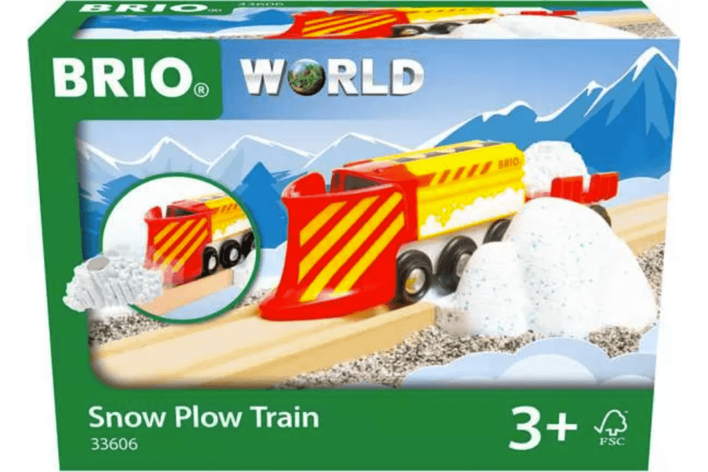 Brio Snow Plow Train