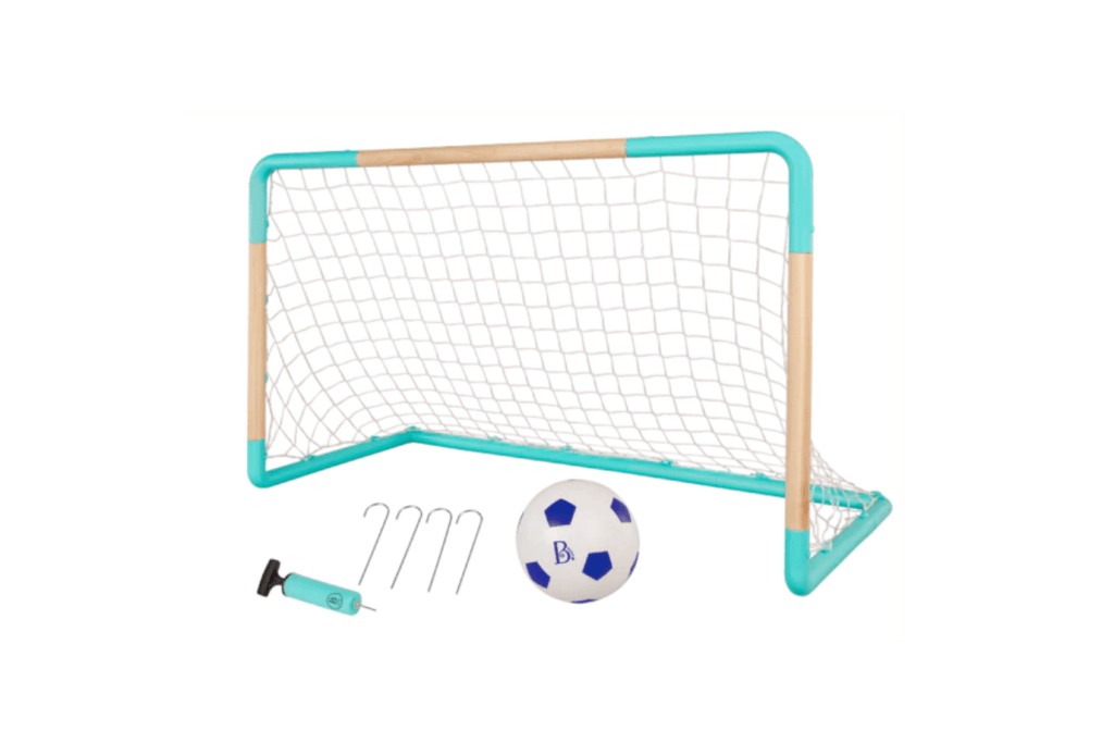 Soccer Net &amp; Ball, B. Toys, outdoor toys, soccer set for kids, The Montessori Room, Toronto, Ontario, Canada. 