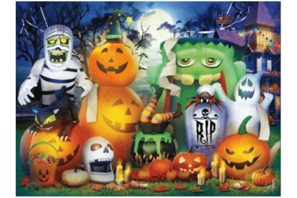 Spooky Fun 100 pc Puzzle (Ages 6+), Ravensburger, halloween puzzles, The Montessori Room, Toronto, Ontario, Canada. 