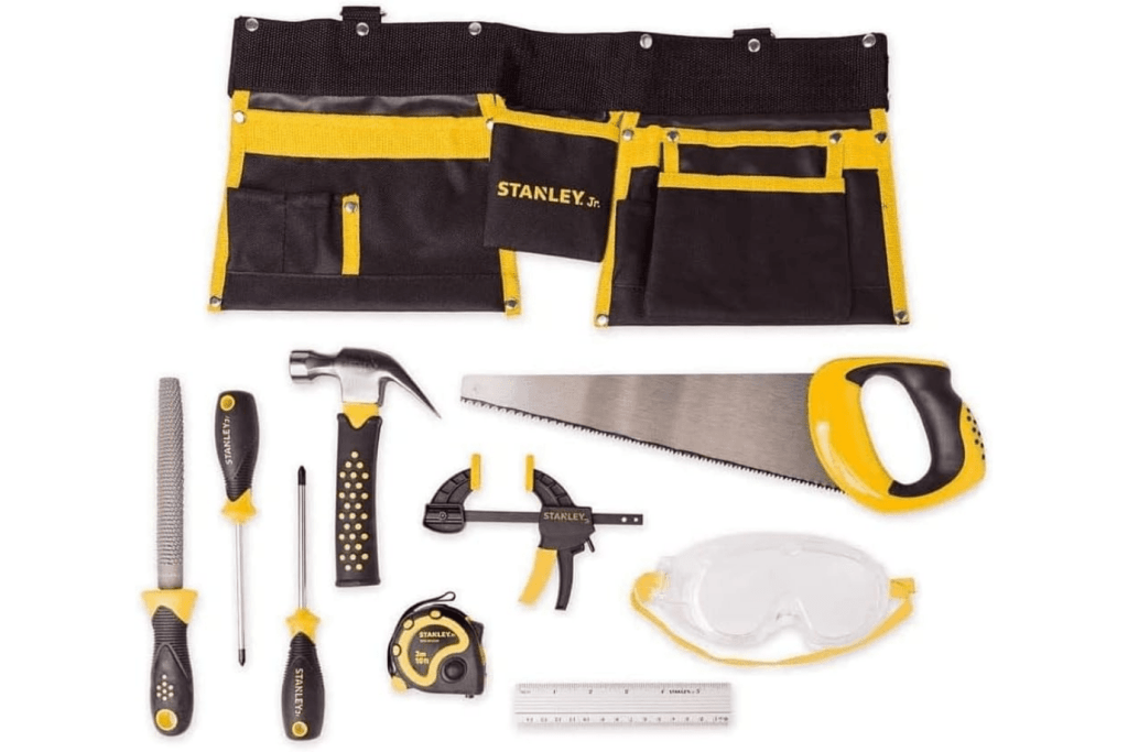 Stanley Jr. - 10 Piece Tool Set (Real Tools)