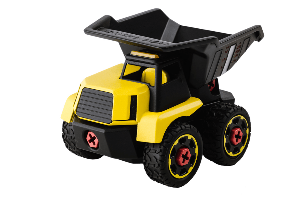 Stanley Jr. Take Apart Dump Truck XL, Stanley Jr. toys, K.I.D. Toys Inc, toy dump truck, take apart dump truck, best dump truck for kids, best holiday gift, trucks for kids, The Montessori Room, Toronto, Ontario, Canada, STEM toys