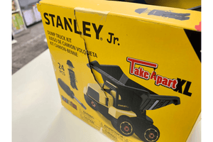 Stanley Jr. Take Apart Dump Truck XL - Ripped Packaging