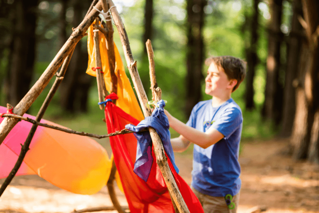 STICK-LETS® 18-Piece Mega Fort Building Set