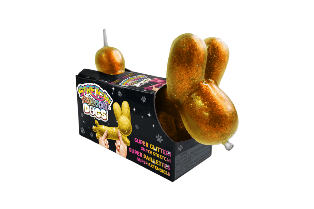 Stretchi Balloon Dog Fidget - Glitter