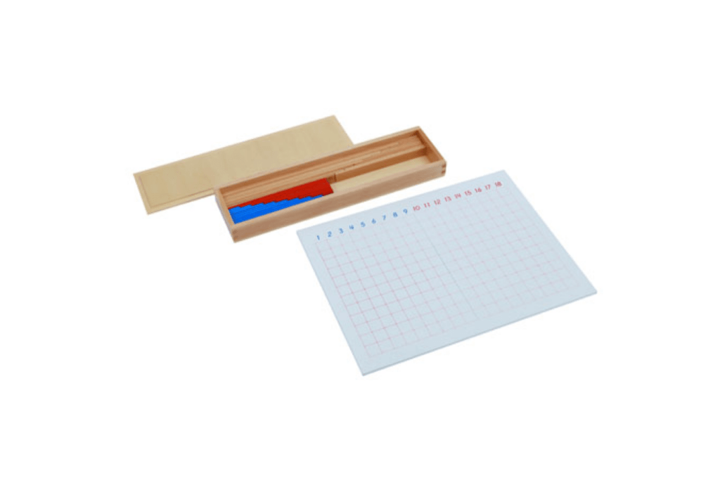 Subtraction Strip Board, Montessori Math Materials, Montessori Casa Classroom Materials, budget-friendly Montessori materials, The Montessori Room, Toronto, Ontario, Canada