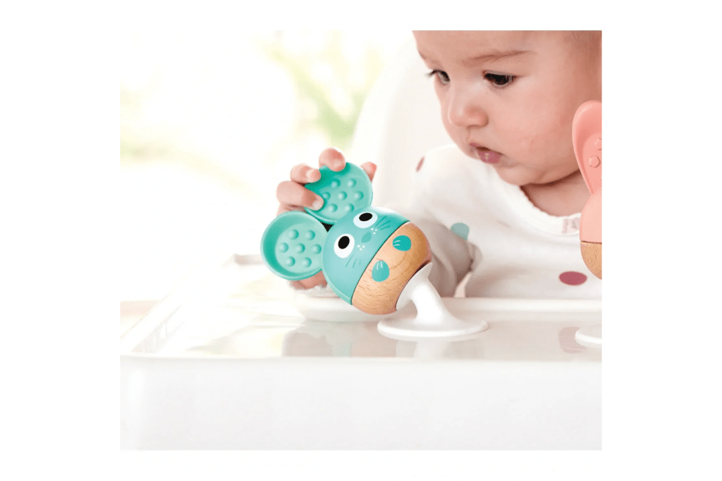 Suction Cup Rattle and Teether Set