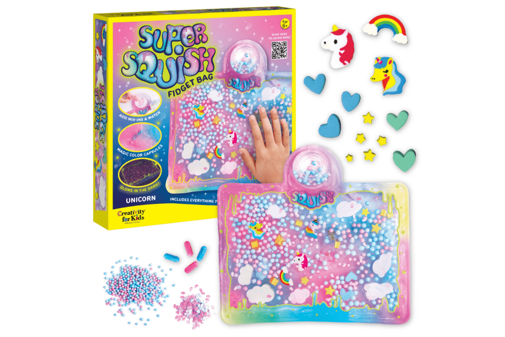 Super Squish Fidget Bag (Unicorn) - Damaged Box - FINAL SALE