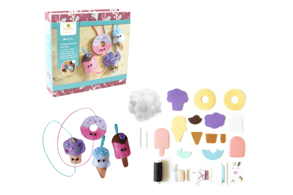 Sweet Treats Felt Creations - Beginner Sewing Kit