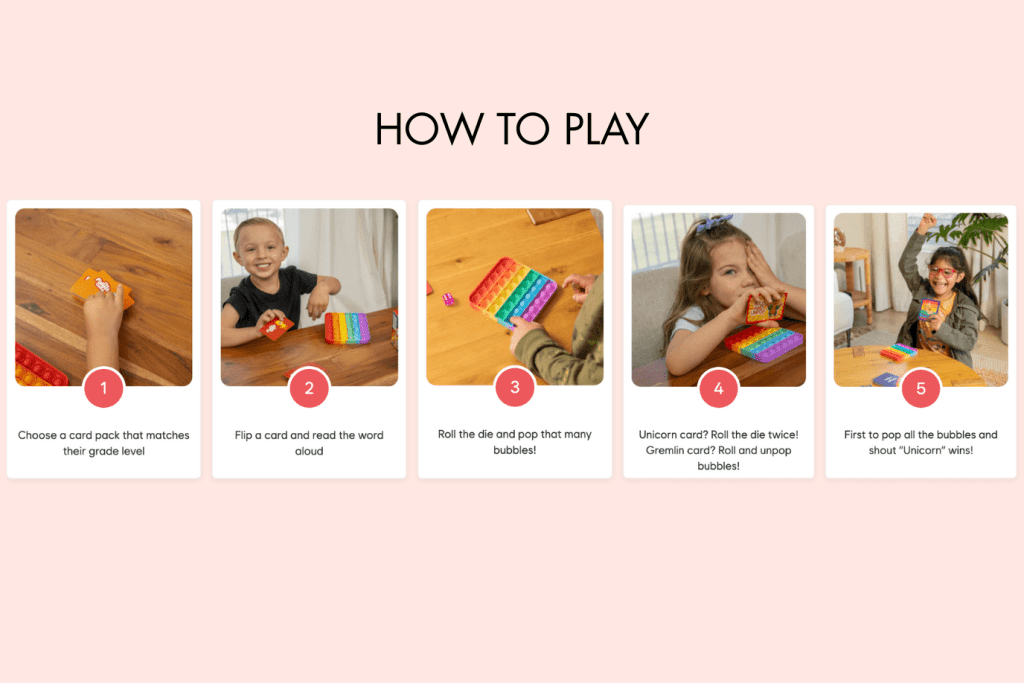 The Fidget Game: Sight Words [The Fidget Company] (Pre-K to Grade 3)