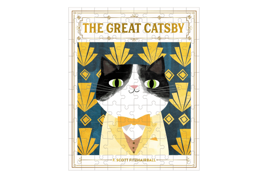 The Great Catsby Bookish Cats 100 Piece Puzzle