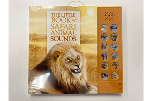 The Little Book of Safari Animal Sounds - Imperfect Cover