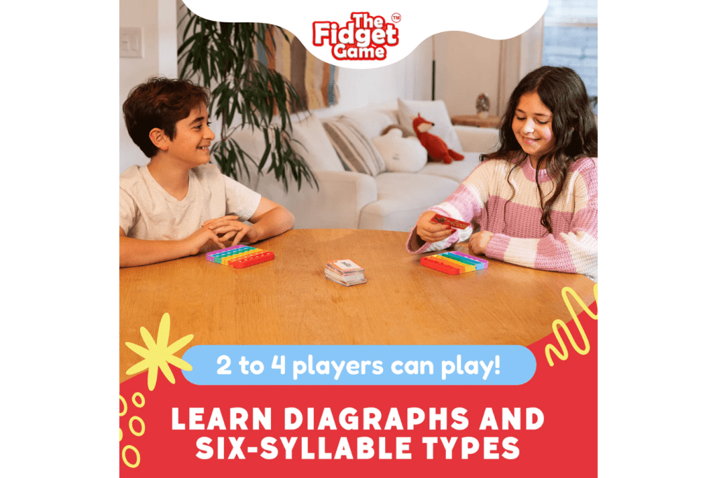 The Reading Digraphs Game [The Fidget Company] (Grade 1 to Grade 3)