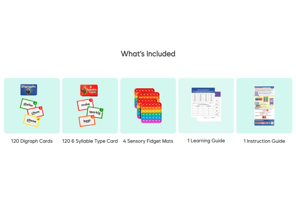 The Reading Digraphs Game [The Fidget Company] (Grade 1 to Grade 3)