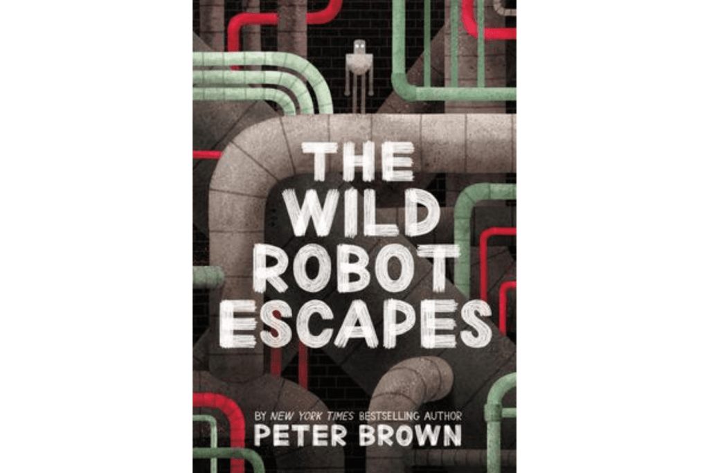 The Wild Robot Escapes (Volume 2) by Peter Brown, The Wild Robot book 2, the wild robot trilogy, the wild robot books, Toronto, Canada
