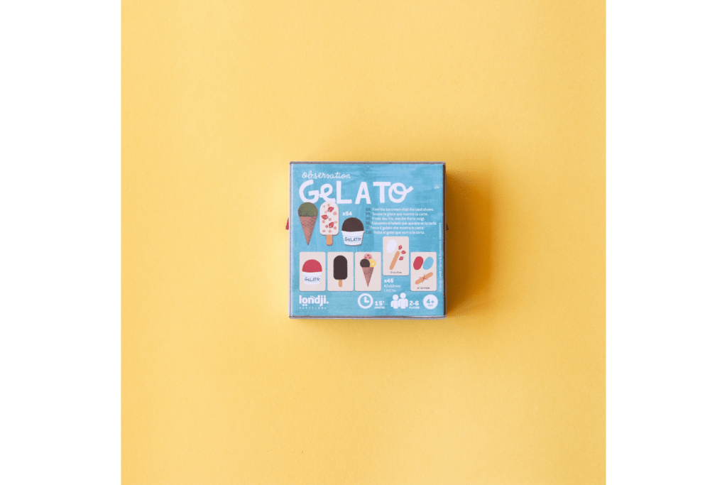 Tiny Game Gelato - Travel Game (Ages 4+)