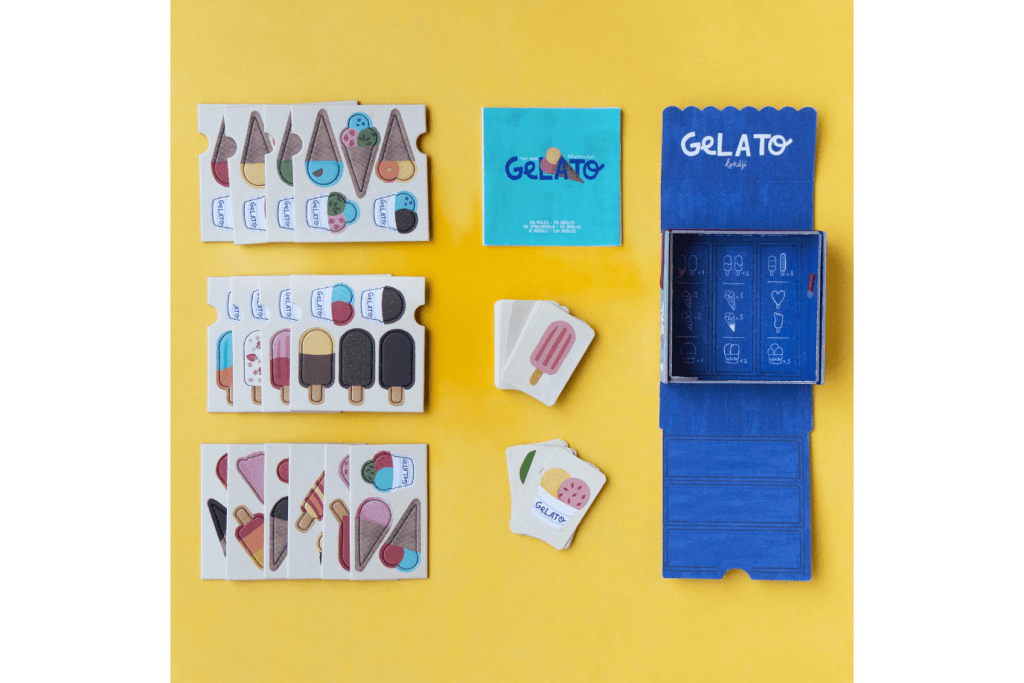 Tiny Game Gelato - Travel Game (Ages 4+)
