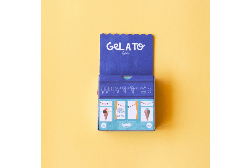 Tiny Game Gelato - Travel Game (Ages 4+)